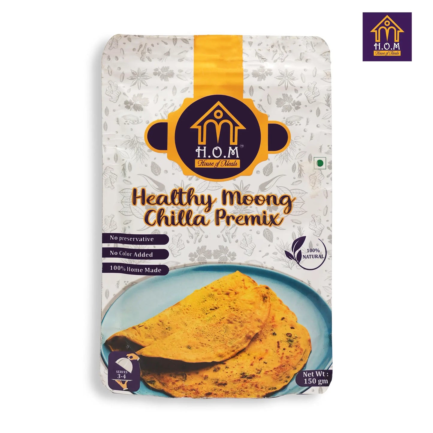 House Of Meal Healthy Moong Chilla