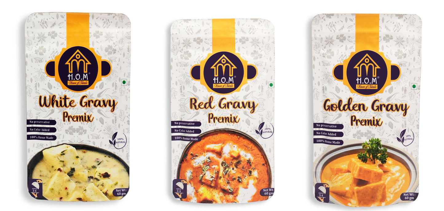 All 3 Gravies